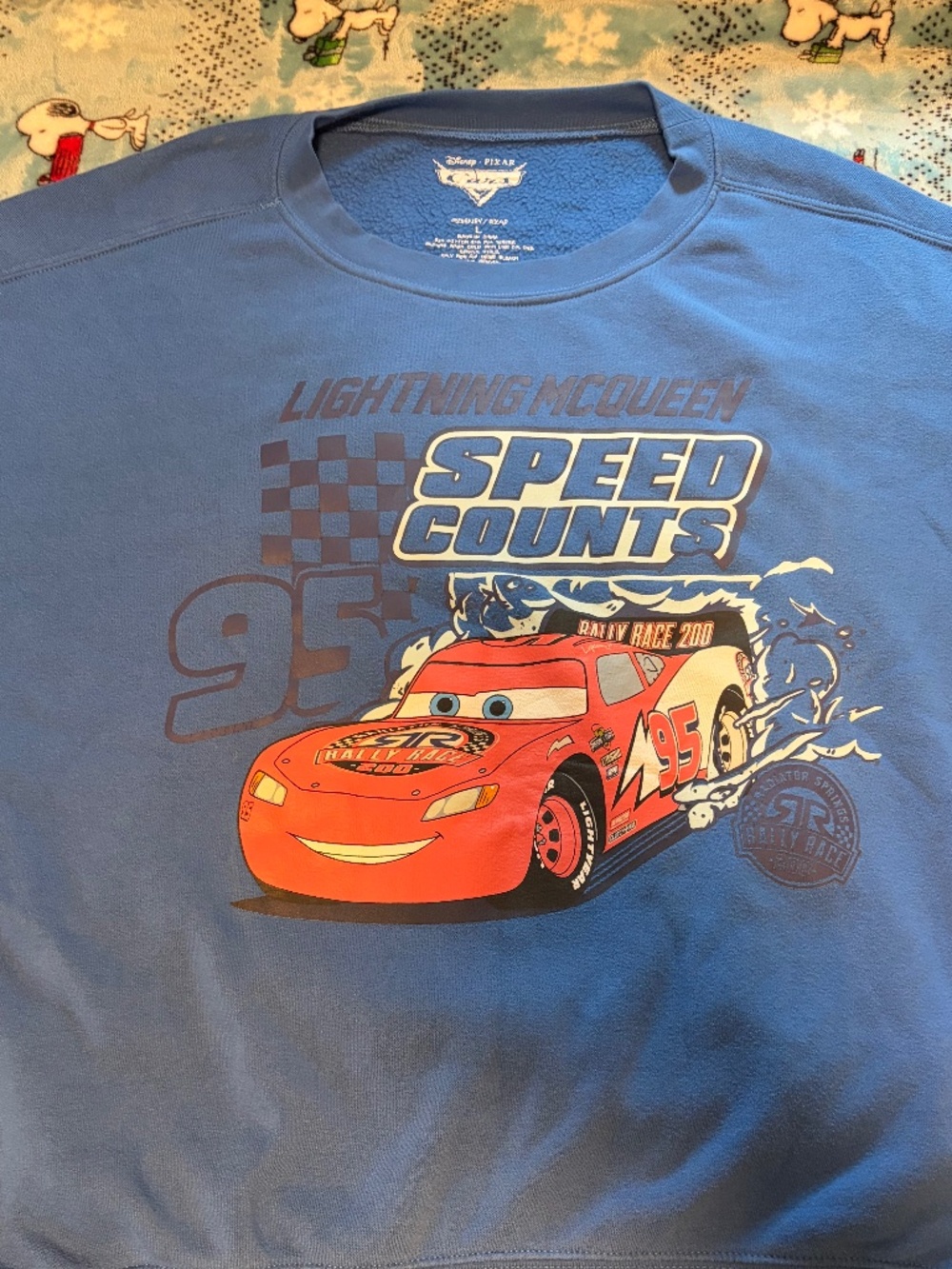 Lightning McQueen sweatshirt